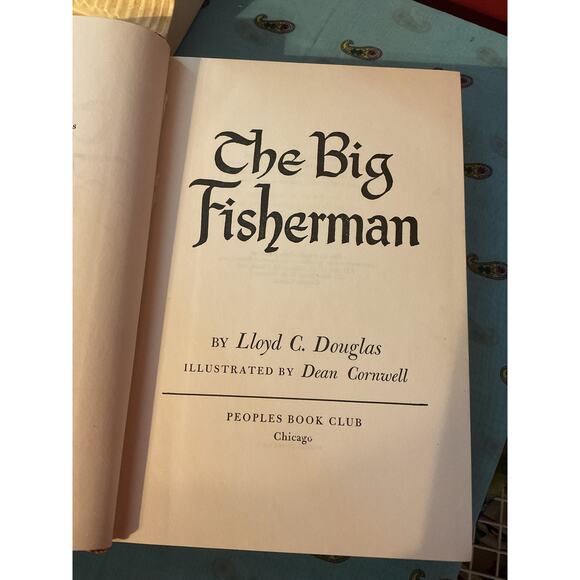 1948 Hardback “The Big Fisherman” By Lloyd C. Douglas - Picture 9 of 11